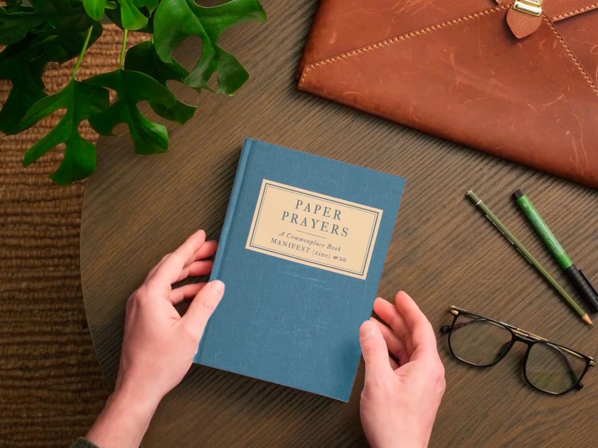 Now on Sale! MANIFEST (zine): Paper Prayers – A Commonplace&nbsp;Book
