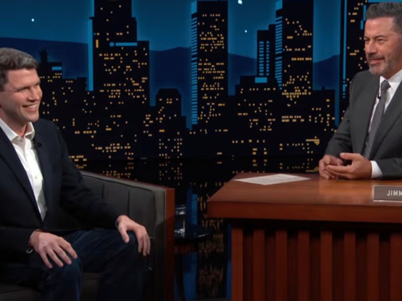 James Talarico on Jimmy&nbsp;Kimmel